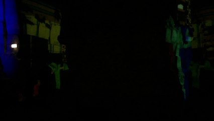 Son et lumière dans la grotte de Valkenburg