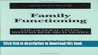 Ebook Family Functioning: The General Living Systems Research Model Full Online