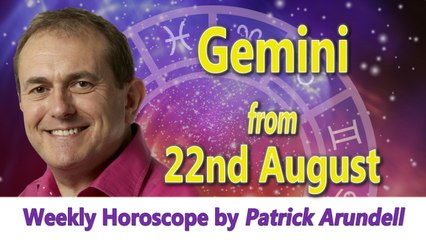 Gemini Weekly Horoscope from 22nd August 2016