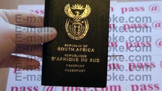 False Passport of South Africa for Sale