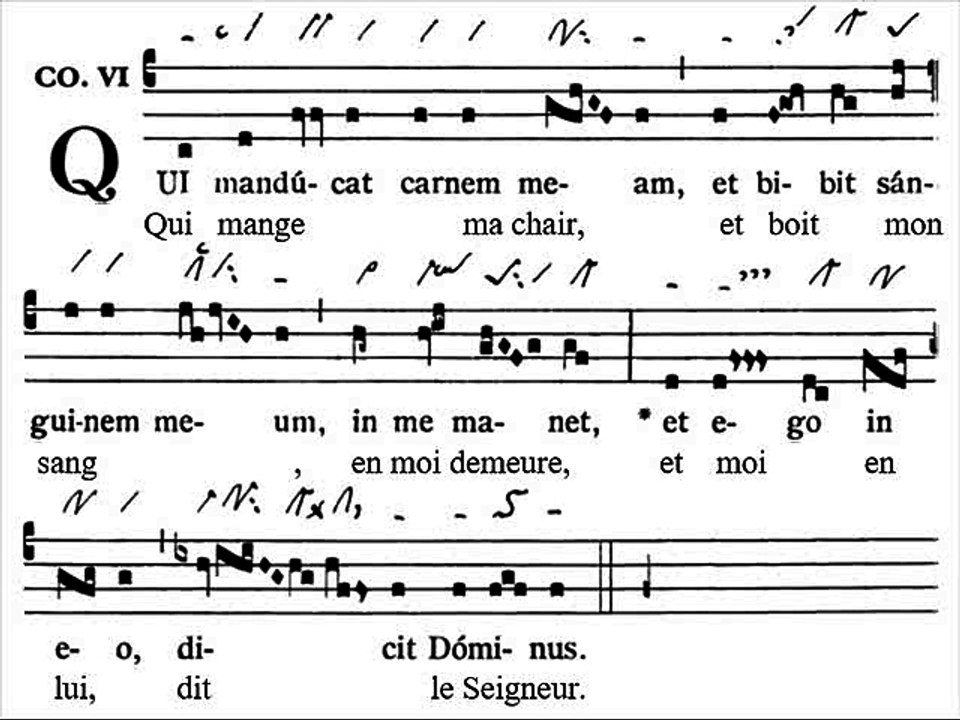 Communio Qui manducat, Dominica XXI TpA (21è TO)