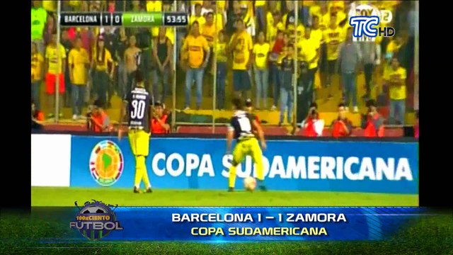 Copa Sudamericana - Barcelona SC 1-1 Zamora FC
