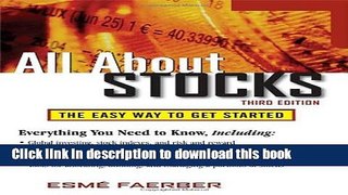 [Popular] All About Stocks,  3E Kindle Free