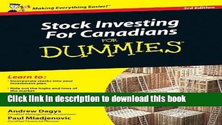 [Popular] Stock Investing For Canadians For Dummies Hardcover Collection