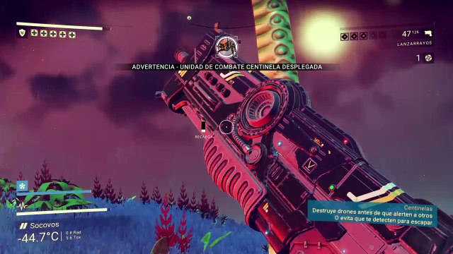 No Man's Sky - Combate terrestre y espacial