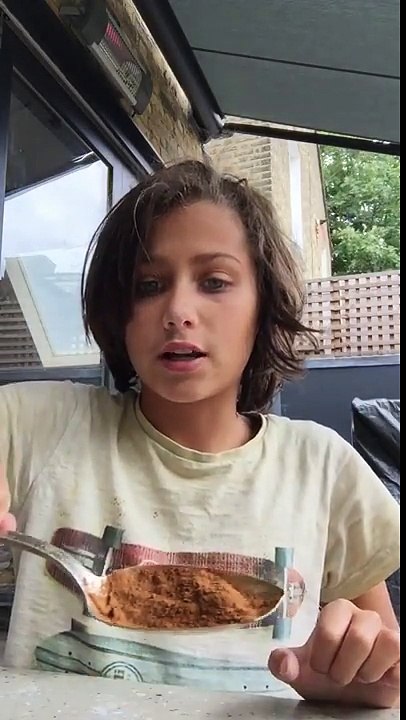 Cinnamon and flour challenge