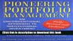 [Download] Pioneering Portfolio Management: An Unconventional Approach to Institutional