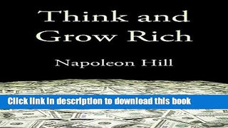 [Download] Think and Grow Rich (Start Motivational Books) Kindle Online