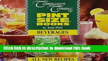 [Popular] Beverages: All New Recipes (Company s Coming Pint Size) Hardcover Free