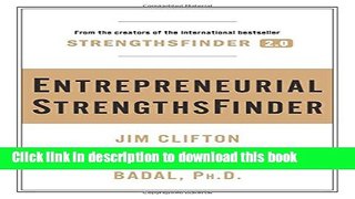 [Popular] Entrepreneurial StrengthsFinder Paperback Free