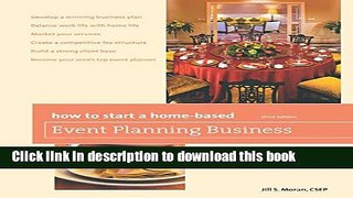 [Popular] How to Start a Home-Based Event Planning Business Kindle Online