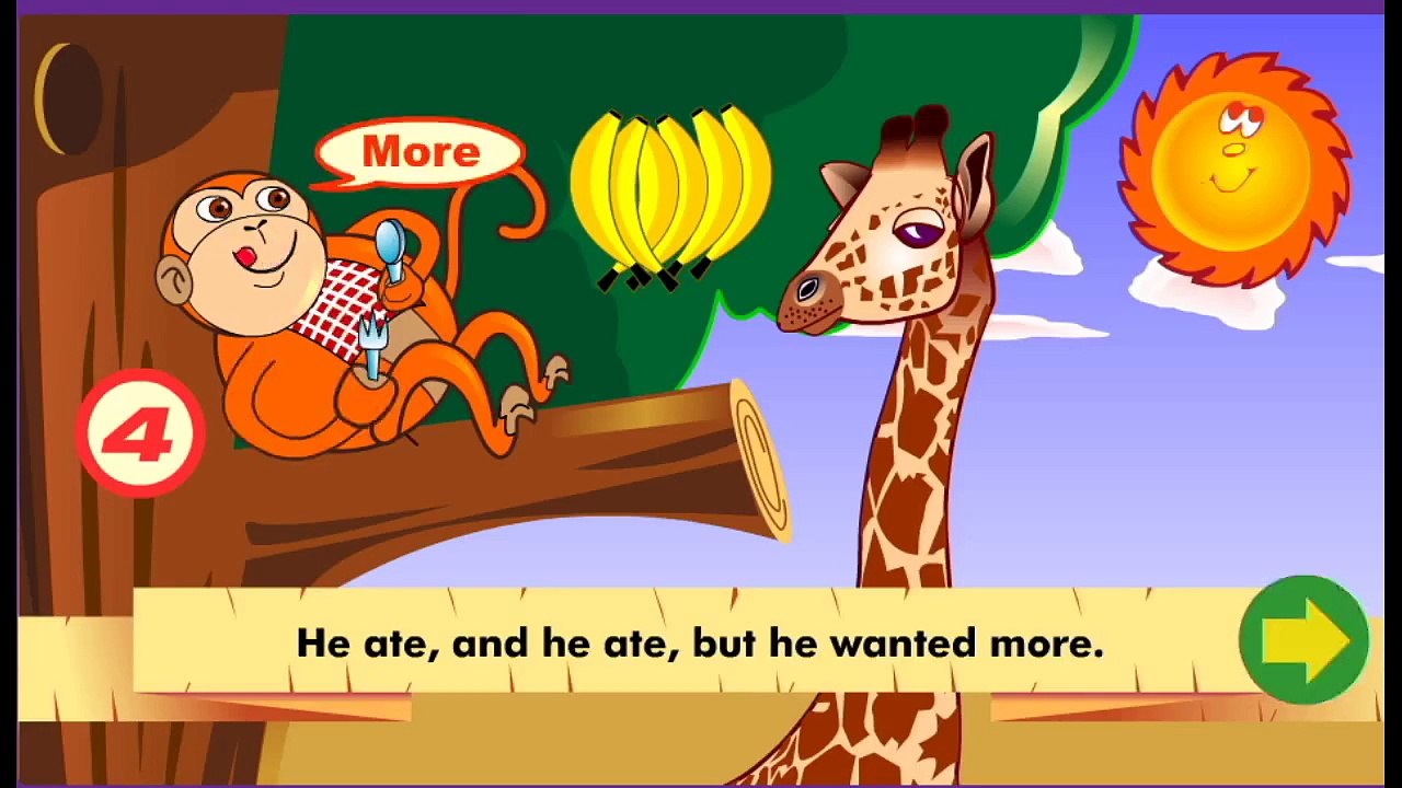 Animals for kids Monkey and  giraffe   Educational Animals videos for kids