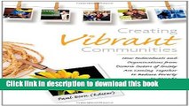 [Popular] Creating Vibrant Communities: How Individuals and Organizations from Diverse Sectors of