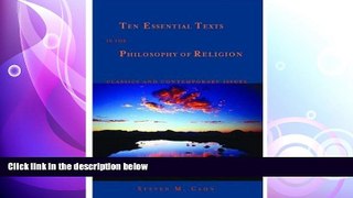 there is  Ten Essential Texts in the Philosophy of Religion: Classics and Contemporary Issues