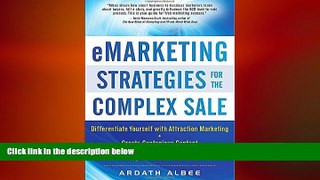 EBOOK ONLINE  eMarketing Strategies for the Complex Sale  BOOK ONLINE