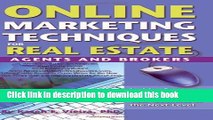 [Popular] Online Marketing Techniques for Real Estate Agents and Brokers Hardcover Free