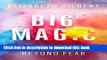[Popular] Big Magic: Creative Living Beyond Fear Paperback Online