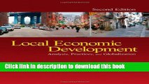 Local Economic Development: Analysis, Practices, and Globalization Free Ebook