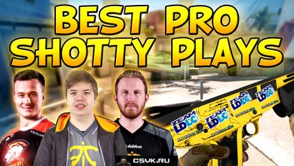 Best Pro Shotgun Plays! #CSGO