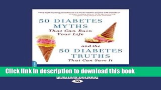 Books 50 Diabetes Myths That Can Ruin Your Life Free Online