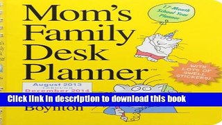 Ebook Mom s Family 2014 Desk Planner Full Online