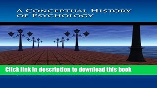 Books A Conceptual History of Psychology Free Online