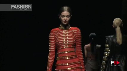 "BALMAIN" Autumn Winter 2014 Paris by Fashion Channel