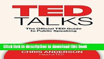 [Popular] TED TALKS: The Official TED Guide to Public Speaking Hardcover Collection