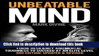 [Popular] Unbeatable Mind (3rd Edition): Forge Resiliency and Mental Toughness to Succeed at an