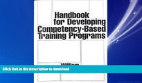 FAVORIT BOOK Handbook for Developing Competency-Based Training Programs READ NOW PDF ONLINE