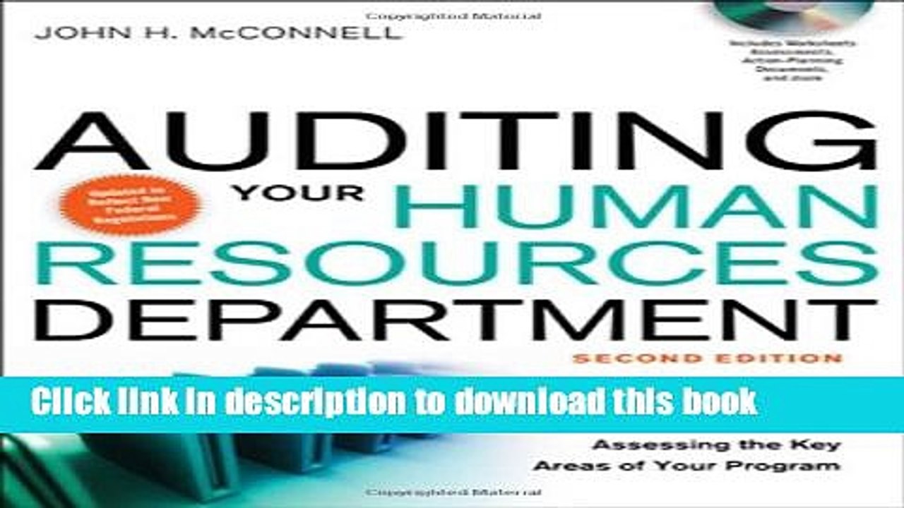 [Download] Auditing Your Human Resources Department: A Step-by-Step Guide to Assessing the Key