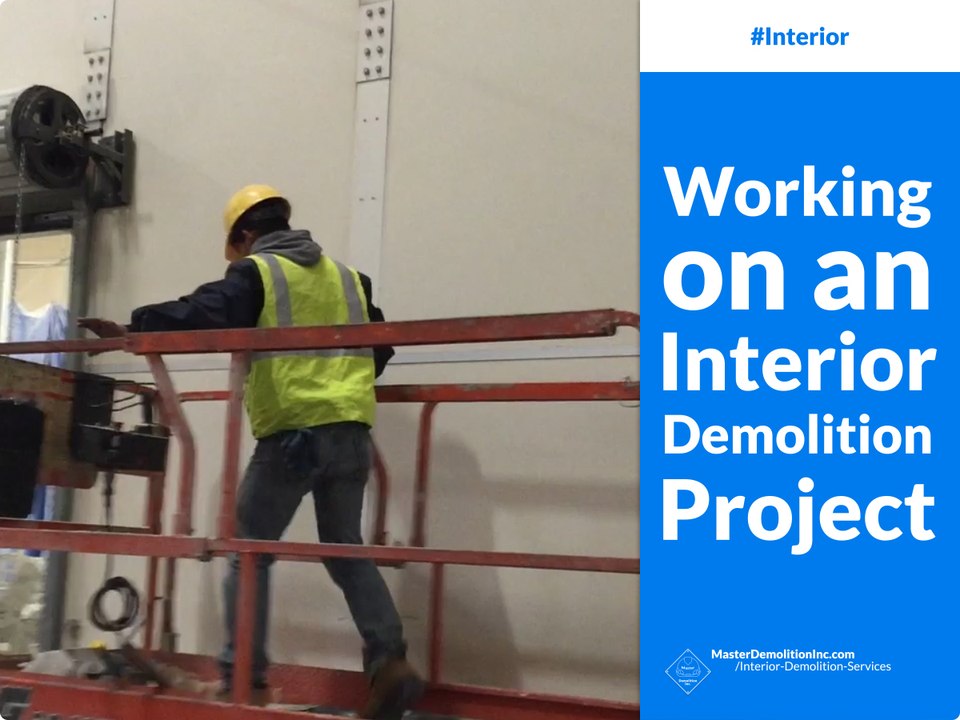 Working on an Interior Demolition Project