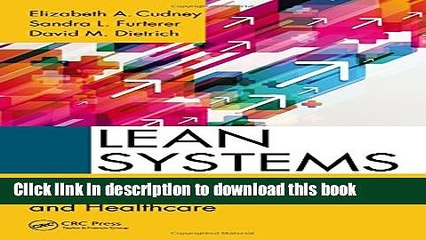 [Download] Lean Systems: Applications and Case Studies in Manufacturing, Service, and Healthcare