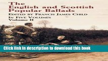 Books The English and Scottish Popular Ballads, Vol. 2 Full Online