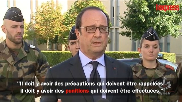 Incendies près de Marseille: François Hollande promet de trouver les auteurs
