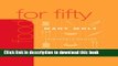 [Popular] Food for Fifty (13th Edition) Hardcover Collection