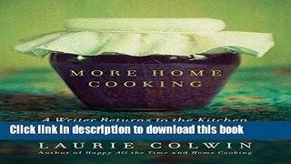 [Popular] More Home Cooking: A Writer Returns to the Kitchen Hardcover OnlineCollection