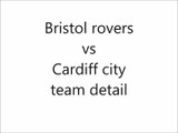 Bristol rovers vs Cardiff city 8/11/2016