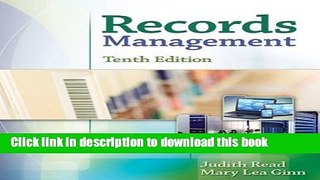 [Popular] Records Management Kindle Free