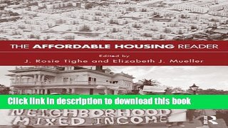 Books The Affordable Housing Reader Full Online