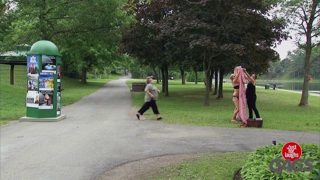 Sexy Lady Turns Into Old Woman - Just For Laughs Gags