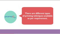 Different Types Of Printing - Promotional Products 2U - YouTube