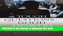 [Popular Books] Tough Questions -- Good Answers: Taking Control of Any Interviw (Capital Ideas for