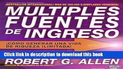 [Download] Multiples Fuentes de Ingreso (Spanish Edition) Hardcover Online