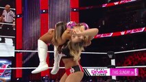 Natalya (accompanied by Tyson Kidd) vs. Nikki Bella (accompanied by Brie Bella) - RAW, December 29, 2014 - 29/12/2014