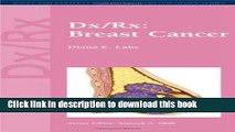 [PDF] Dx/Rx: Breast Cancer (Jones   Bartlett DX/RX Oncology) Reads Online