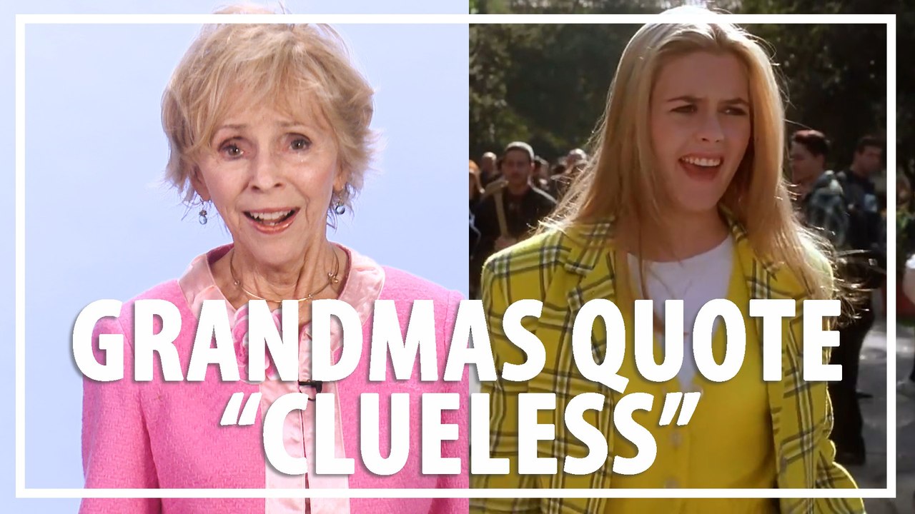 Grandmas Reenact 'Clueless' Scenes