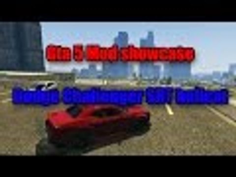 Gta 5 Mod Showcase | Dodge Challenger SRT Hellcat