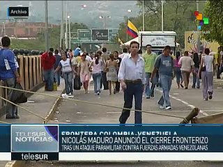 Cronología del cierre de la frontera de Venezuela y Colombia