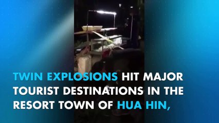 Two explosions hit Thailand tourist resort town of Hua Hin